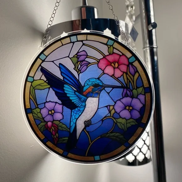 🟣2 for $25🟣 humming bird hanging window decor indoor - Picture 2 of 5